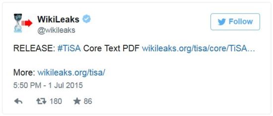 Plus de normes dans les services, WikiLeaks dévoile le Tisa — RT en Français 2